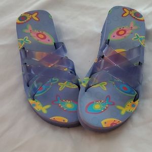 Fresh Produce Purple Slides - size 6